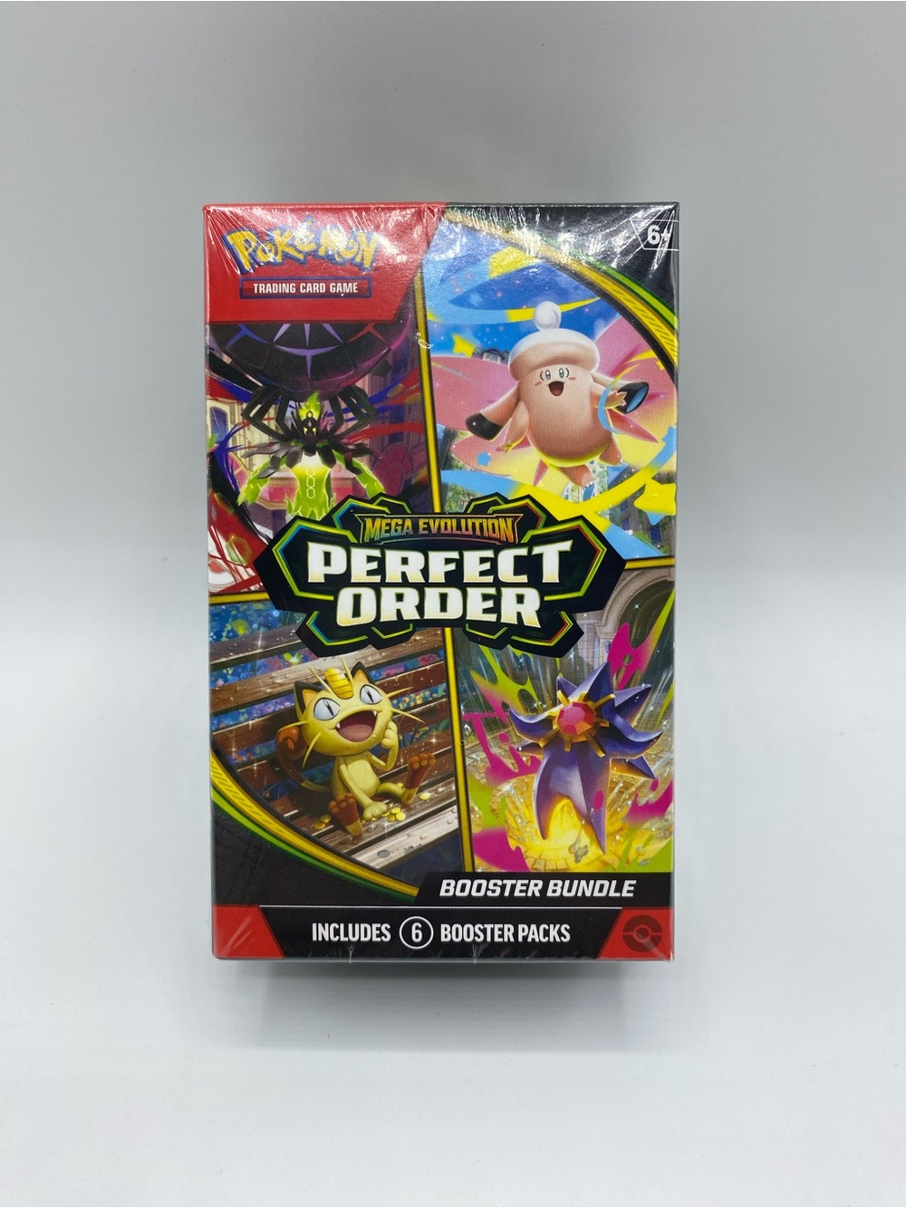 Pokémon TCG: Mega Evolution-Perfect Order Booster Bundle (6 Packs) New Sealed